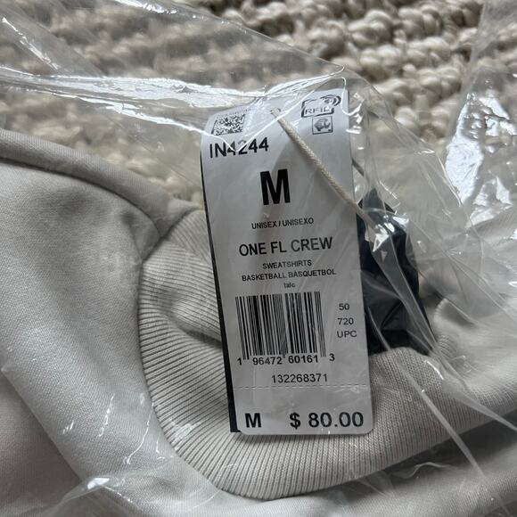Adidas Crew Sweatshirt Sz M - Picture 5 of 5